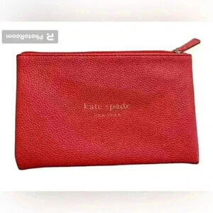 Kate Spade Jackson Leather Zip Pouch